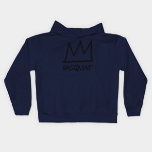 Basquiat Crown Symbol Kids Hoodie